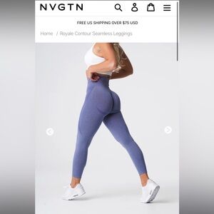 NVGTN Seamless Leggings in Purple